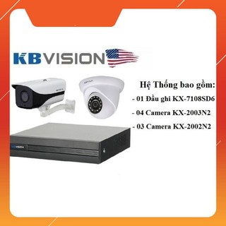 [Mã ELHAMS5 giảm 6% đơn 300K] Camera {Giá sốc} TRỌN BỘ 4 CAMERA KX-2003N2 + KX-7108SD6 + KX-2002N2 ... ! .
