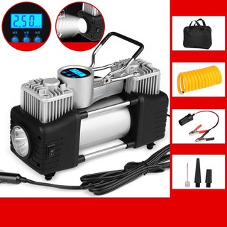 Bơm ô tô 2 xi lanh, đồng hồ điện tử BH 6 tháng