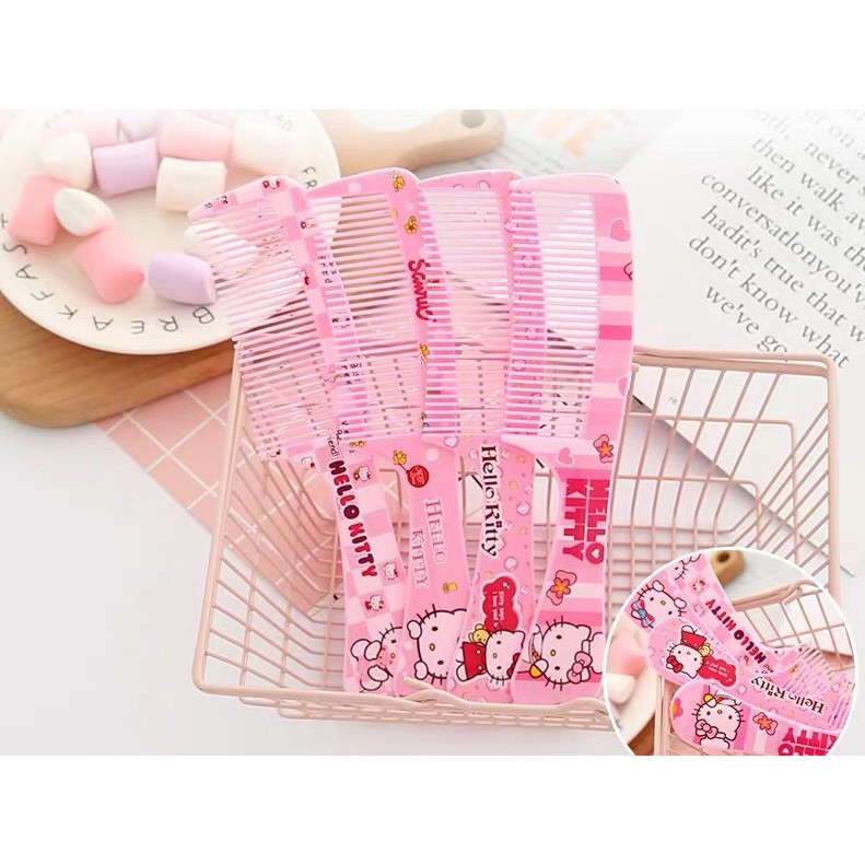 Lược chải tóc Hello Kitty