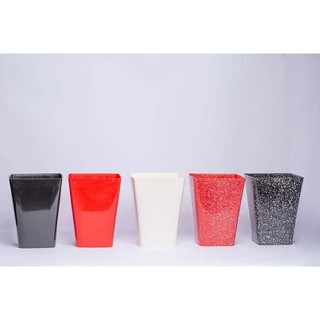 COMBO 5 chậu vuông cao kt 20x25cm