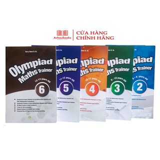 Sách: Olympiad maths Trainer  - dành cho học sinh Từ 7 - 13 tuổi (Á Châu books)