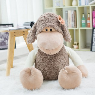 Cừu bông dễ thương thú nhồi bông hình con cừu đẹp chất lượng siêu mềm mại size 25cm Phặn Phặn