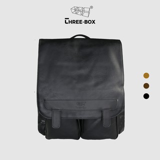 [Mã FAMALLT5 giảm 15% đơn 150K] [BL2360] Balo da Three-Box Unisex