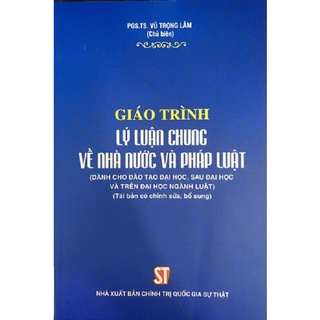 Giáo trình Lý luận chung về Nhà nước và Pháp luật