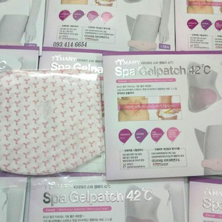 MIẾNG DÁN TAN MỠ BỤNG HÀN QUỐC SPA GELPATCH 42°C