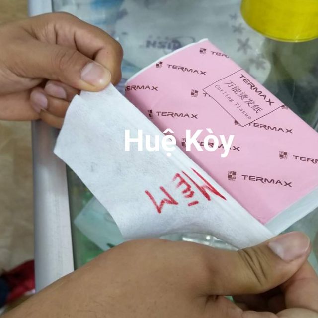 Giấy Uốn nóng Termax cho salon barbershop sử dụng chuyên nghiệp