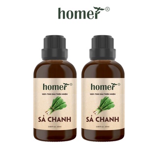 Combo 2 tinh dầu Sả chanh Homer 20ml/chai
