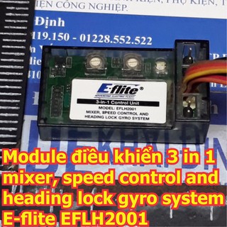 Module điều khiển 3 in 1 mixer, speed control and heading lock gyro system E-flite EFLH2001 kde6271