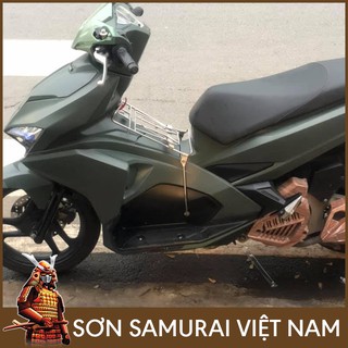 Chai sơn Samurai Màu Xanh Quân Đội