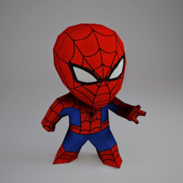Mô hình giấy Chibi Spider-Man