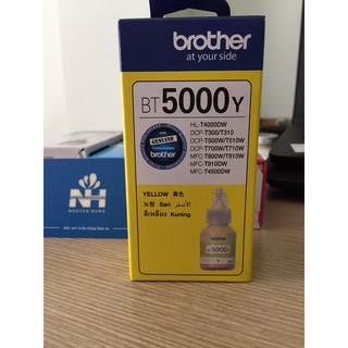 Mực in phun Brother BT5000Y (màu VÀNG) dùng cho Brother DCP-T300/T310, DCP-T500W/T510W. DCP-T700W/T710W, MFC-T800W/t810W