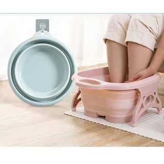Chậu massage ngâm chân thư giản thoải mái gấp gọn tiện lợi