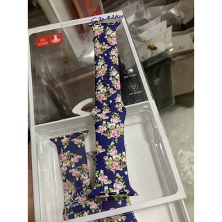 Dây đồng hồ Apple Watch size 42/44 dẻo hoa tím