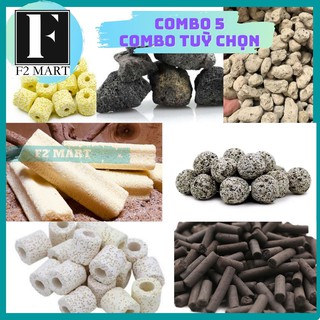 Combo Vật Liệu Lọc Dành Cho Bể Cá, Hồ Cá