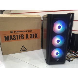 Vỏ Case(vỏ máy tính) Xigmatek Master X 3FX - 3 Fan RGB Lắp Sẵn - Mới Chính Hãng Mai Hoàng