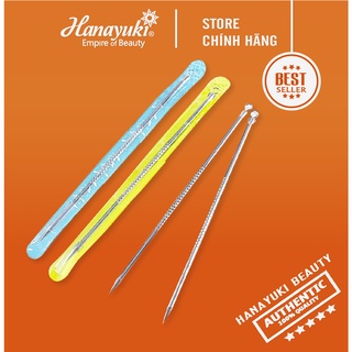 Sỉ- Que nặn mụn / cây nặn mụn 2 đầu không gỉ tiện lợi an toàn cho da nhạy cảm ( 1 cái) - HANAYUKI BEAUTY