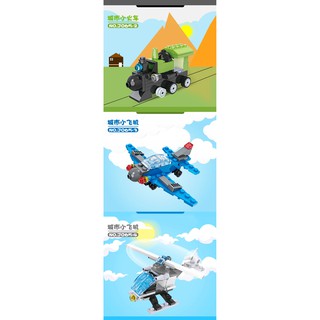 Trứng lego lắp ghép cho bé