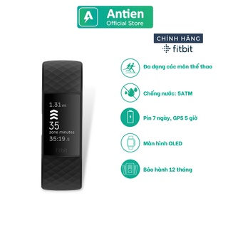 Vòng đeo tay thông minh Fitbit Charge 4 | Vòng đeo tay kết nối bluetooth hỗ trợ thể thao