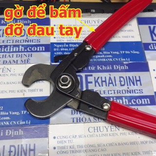 kèm bấm, kèm cắt dây điện, dây đồng HS-206 max dây 35mm2 kde4548