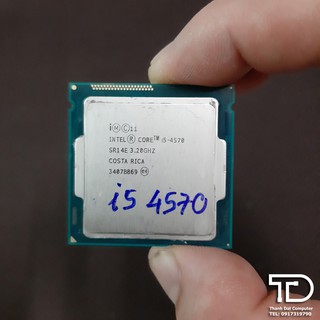 CPU i5 4570 socket 1150 thế hệ thứ 4 của Intel - Chip i5 4570 (6M Cache upto 3.6Ghz)