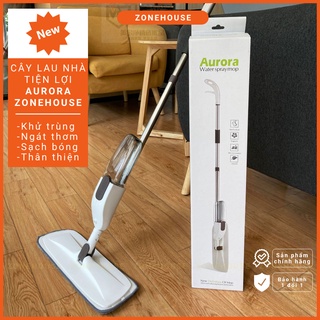 Chổi Lau Nhà Xịt Nước Dạng Đứng Aurora ZoneHouse, Cây Lau Nhà Thông Minh, Cao Cấp, Tiện Lợi [Chính Hãng Aurora] ZONESHOP