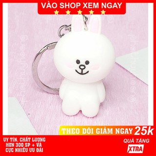 Móc khóa thỏ Cony ✅ FREESHIP  Có video thật  Móc khóa thỏ Cony cao 5cm ✓Hàng mẫu 2 - Phát Huy Hoàng