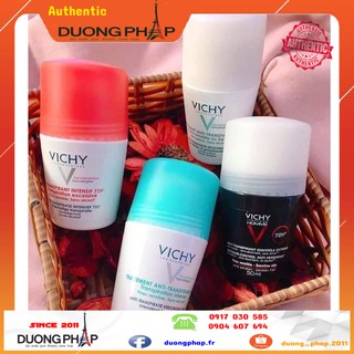 Lăn khử mùi Vichy 50ml các màu