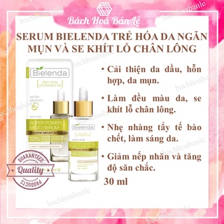 SERUM BIELENDA TRẺ HÓA DA NGĂN MỤN VÀ SE KHÍT LỖ CHÂN LÔNG