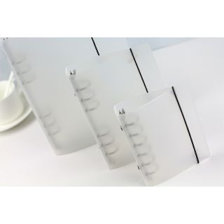 Bìa còng 6 lỗ nhựa cứng khổ A5/A6