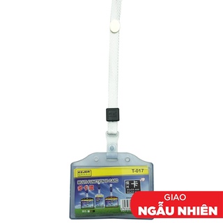 Bảng Tên Ngang Dây Rút Nhám - Kejea T-017 (Màu Dây Giao Ngẫu Nhiên)