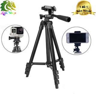 [HCM] Gậy chụp hình Tripod 3120 tặng túi dây rút và kẹp điện thoại kèm remote