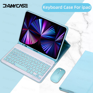 Ốp Máy Tính Bảng Kèm Bàn Phím Cho iPad Air 4 Mini 4 5 6 10.2 9 / 8 / 7th 5 6th Pro 11 10.5 9.7 Air 3 2