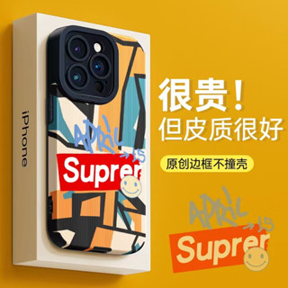 supreme smile For OPPO RENO7 7PRO 5G RENO8 RENO8PRO RENO RENO 3 RENO4 RENO5 RENO6 Soft Silicone Phone Case Shockproof leather