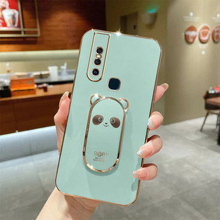 Ốp Điện Thoại Họa Tiết Gấu Trúc Ba Chiều Cho Vivo S1 Vivo S1 PRO Vivo Y50 Vivo Y30 Vivo Y30i Vivo Y70S