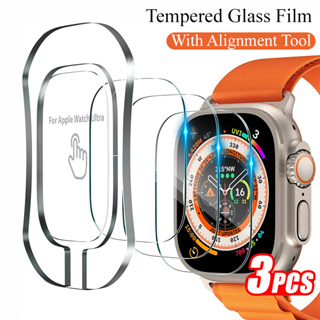1-3 Kính Cường Lực HD Bảo Vệ Màn Hình Đồng Hồ Apple Watch Ultra 49mm