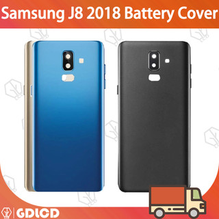 Nắp Lưng Điện Thoại Bằng Kính Dành Cho SAMSUNG Galaxy J8 2018 J810 J810F SAMSUNG J810
