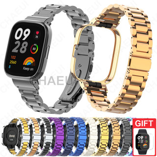 Dây Đeo Inox Cho Đồng Hồ Thông Minh Redmi Watch 3 2 Lite / Poco Watch / Mi Watch Lite