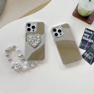 Ốp Điện Thoại Silicon Mềm Có Giá Đỡ Trái Tim Dành Cho iphone 13 pro Max 14 pro Max 11 Promax 12 pro Max