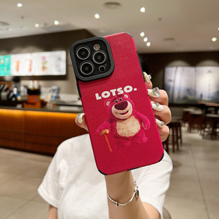 Ốp Điện Thoại Da Hình Gấu lotso Cho iphone 14 Pro Max 14 + 13 Pro Max 13 13pro 11 Pro Max 11 X XR Xs Max 7 + 8 + 12Pro 12 Pro Max