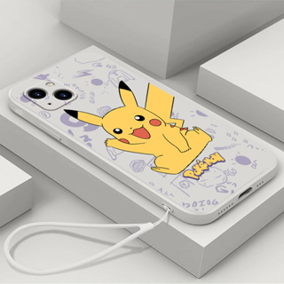 Ốp Điện Thoại Tpu In Hình Pikachu Cho iPhone 14 pro iPhone 14 pro max iPhone 12 mini iPhone se2020 iPhone se2022