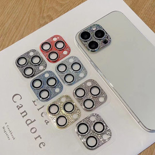 Miếng Dán Bảo Vệ Camera Sau Điện Thoại Lấp Lánh Cho iPhone 12 14 13 Pro Max 14 plus 13