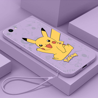 Ốp Điện Thoại Tpu In Hình Pikachu Cạnh Thẳng Cho Vivo Y81 Vivo Y83 Vivo Y85 / V9 Vivo Y91 Vivo Y95 Vivo Y1S