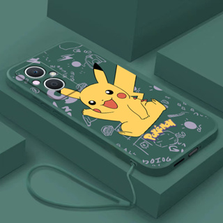 Ốp Điện Thoại Tpu In Hình Pikachu Cho Oppo A96 / A36 4G Oppo A36 / A76 Oppo A16K Oppo A16E Oppo A16 Oppo A52