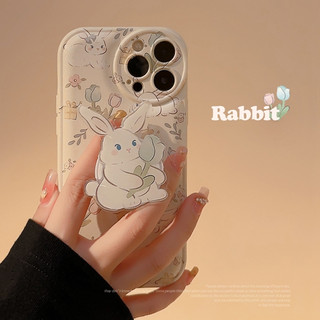 Ốp Điện Thoại Có Giá Đỡ Hình Thỏ Cho Iphone 14 pro max 12 pro max 11 pro max xs max xr x 13promax 14 pro 14 plus