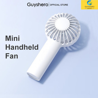 Guyshero Quạt Cầm Tay Mini Tích Điện Pin