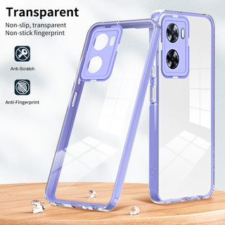 Ốp Điện Thoại Túi Khí Chống Sốc Màu Trong Suốt Bảo Vệ 360 Độ Cho OPPO A57 A77S A77 5G 2022 A76 A96 4G