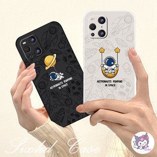 Ốp Lưng Samsung A04s A14 A13 A12 A23 A22 A32 A50 A50s A30s A04e A03s A33 A34 A53 A54 A03 A31 A11 M11 A52 A51 A71 A73 M12 M22 M23 S22 S23 Ultra sixhd Ốp Điện Thoại TPU Silicon Mềm Hình Phi Hành Gia Cho