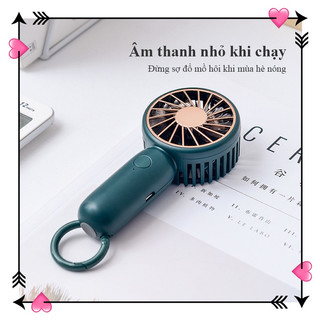 Quạt Sạc Mini Cầm Tay Dễ Thương