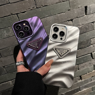 Ốp Điện Thoại Màu Tím Đậm Chống Rơi Chống Sốc Cho iPhone 11 12 13 14 Pro Max 14 Plus