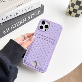 Ốp Điện Thoại Da Mềm Dạng Ví Đựng Thẻ Đơn Giản Dành Cho Iphone 14 14 Pro 14 Pro Max 11 12 promax 13 Pro Max